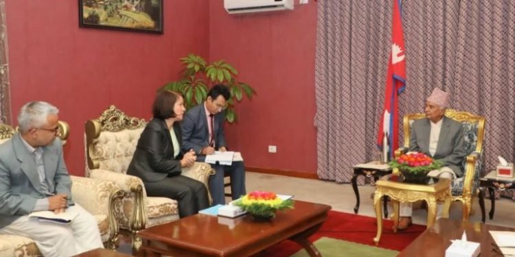 EU Ambassador Deprez bids farewell to President Paudel