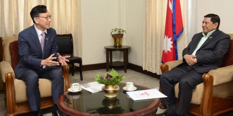 DPM Shrestha offers thankfulness to RoK for its support to Cyber Bureau