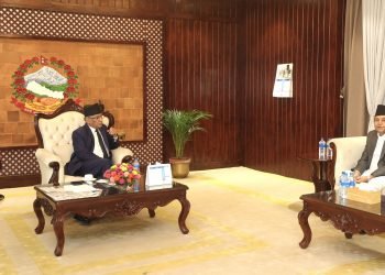 PM Dahal, Speaker Ghimire discuss ways to resume obstructed parliament