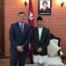UML Chair Oli and US Ambassador Thompson meet