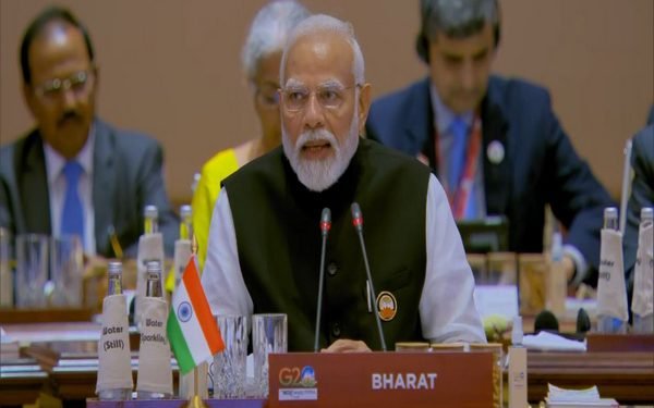 Indian PM Modi announces conclusion of G20 Summit, proposes virtual review session in November