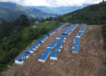 VCN built 65 Temporary Shelters in 60 Days to Landslide affected Families in Taplejung