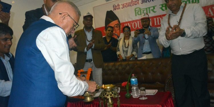 Adhere to BP’s thoughts to strengthen party: Leader Koirala