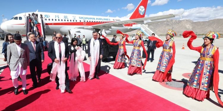 PM Dahal visiting Mount Kailash, Mansarovar today