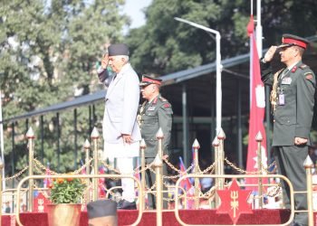 President Paudel attends main ceremony of Constitution Day