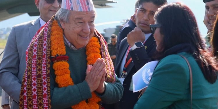Guterres visiting Lumbini tomorrow, raising hopes for tourism promotion