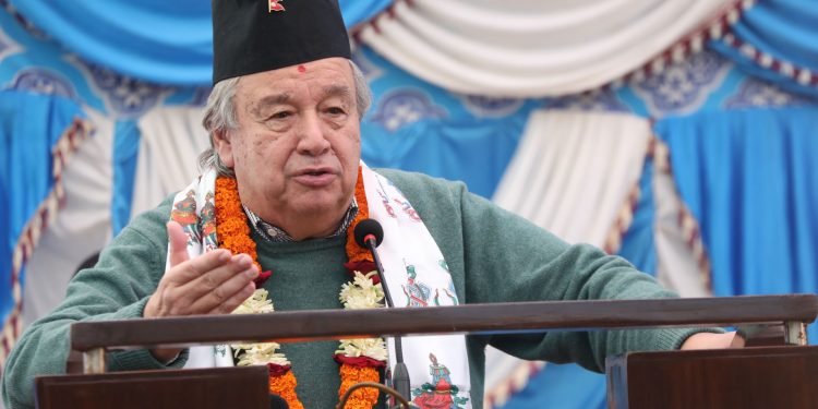 Communities dramatically affected by climate change: UN Secretary-General Guterres