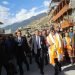 Prime Minister Dahal arrives Mustang