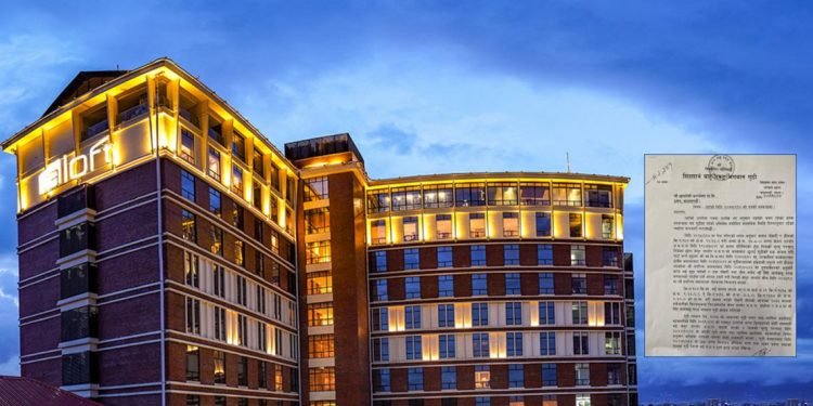 Chhayadevi Complex in Thamel reportedly encroaches on millions of rupees worth of public land