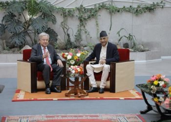 UN Secretary-General calls on NC President Deuba