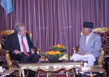 UN Secretary-General calls on President Paudel