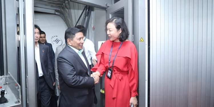 DPM Shrestha in Beijing to attend Belt and Road Forum