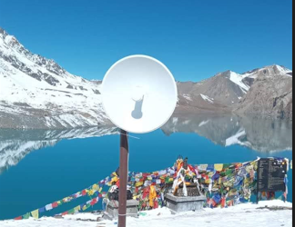 Tilicho Lake now access to internet