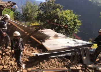 Joint team of VCN, RNA 16 launch rescue operations, relief distribution in quake-hit Jajarkot