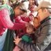 Children being administered vitamin ‘A’