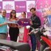 Three winners receive scooters as part of Ncell’s ‘Harek Din Surprise Sabailai Sure-Prize’ campaign