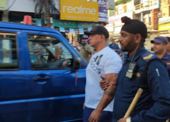 Regal arrested from Nepalgunj