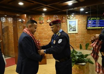 IGP Kunwar returns home after attending INTERPOL general assembly