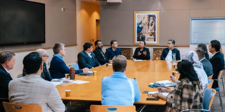 US Ambassador Thompson meets with AmCham Nepal representatives