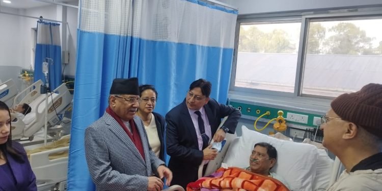 DPM Shrestha undergoes angioplasty surgery, health condition normal