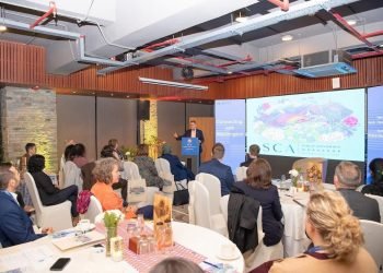 United States Ambassador Thompson meets with visiting U.S. diplomats