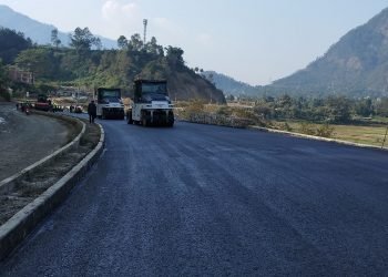 Muglin-Pokhara road expansion: Nine kilometers blacktopped in eastern section