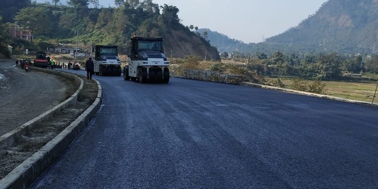 Muglin-Pokhara road expansion: Nine kilometers blacktopped in eastern section
