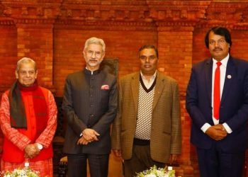 Visiting Indian External Affairs Minister Jaishankar meets with leaders, Thakur, Yadav and Raut