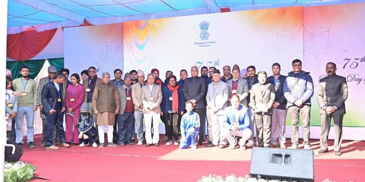 Embassy of India in Kathmandu celebrates 75th Republic Day of India with various programmes