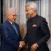 Visiting Indian External Affairs Minister Jaishankar meets with Unified Socialist Chair Nepal  