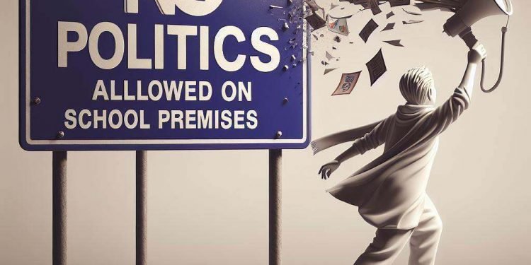Political activities barred inside school premises