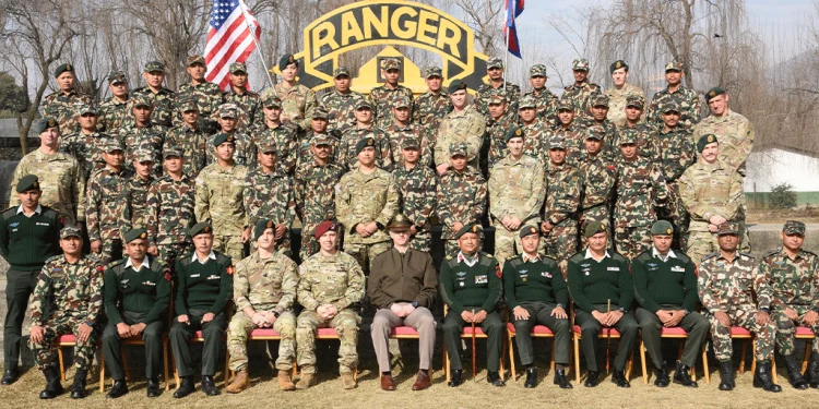 Joint military exercise of Nepali and US armies begins