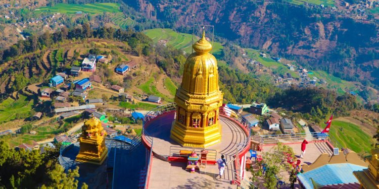 5,555-kg bell installed at Panchakot to promote tourism