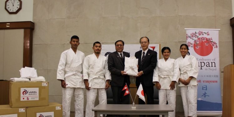 Japan provides 240 sets of Judo sports uniform
