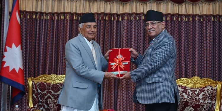 PM Dahal submits National Security Council’s report to President