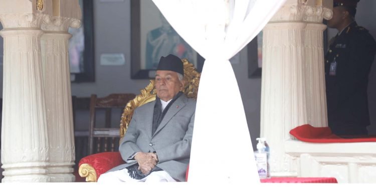President Paudel attends Basanta Shravan ceremony