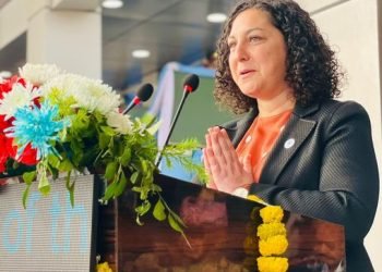 DAS Schiller arrives in Kathmandu