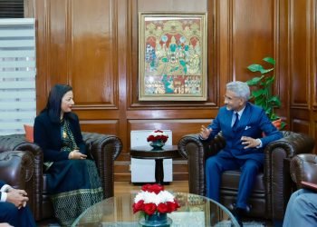 Secretary Lamsal pays courtesy call on Indian External Affairs Minister