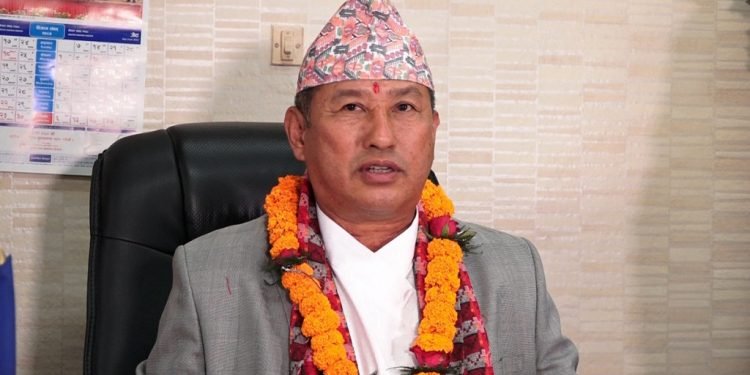 Minister Limbu for speeding up construction of indigenous stadium