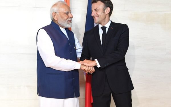 “India is going to be front row at the world’s transformation”: French President Macron