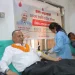 Global blood donor Mainali donates blood for 206th time