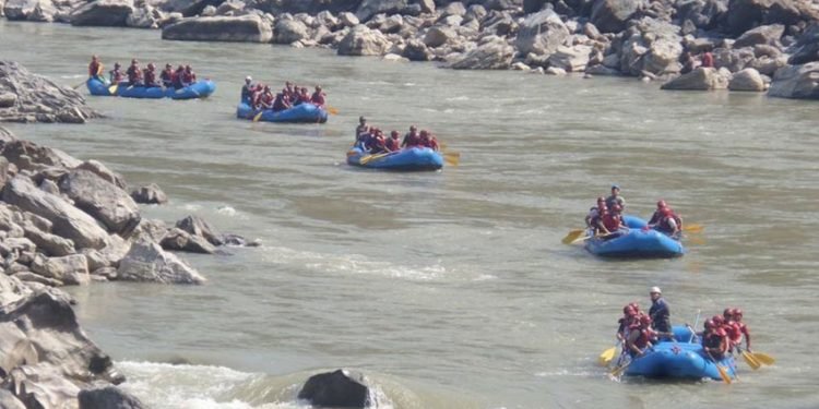 Rafting business in crisis due to hydropower project