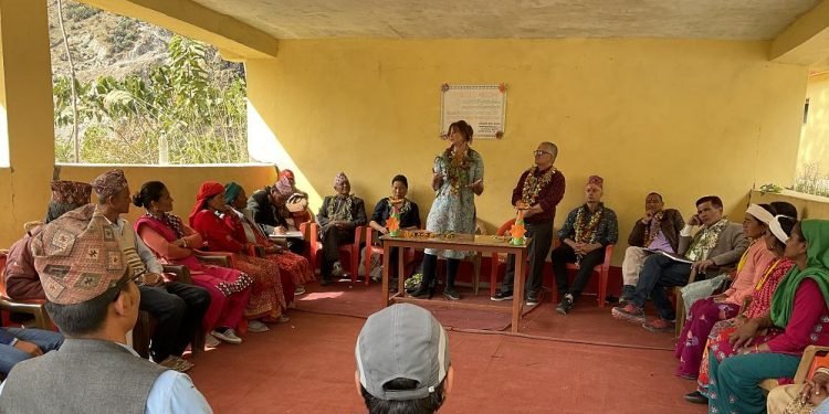 Australian Ambassador Volk visits educational institutions in Bajhang