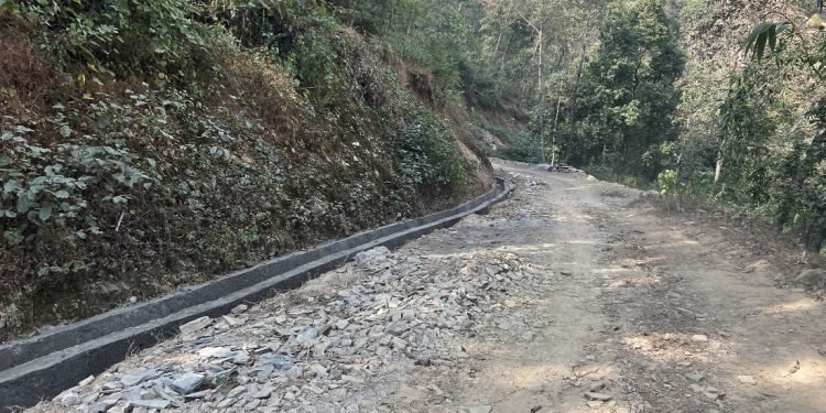 Bhakunde-Temal road sees 10 percent works in 20 months