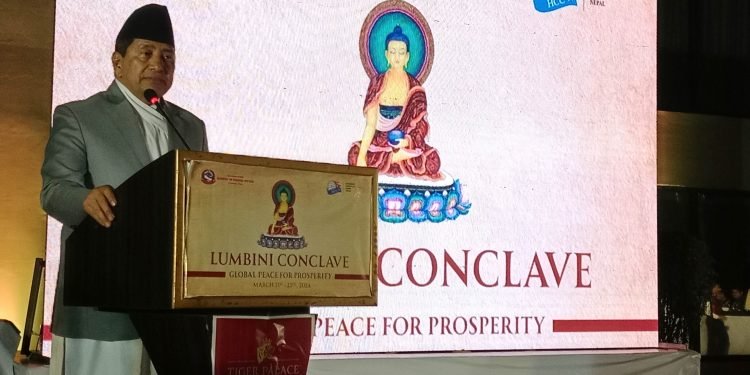 Lumbini is the origin of Buddhist philosophy, DPM Shrestha says