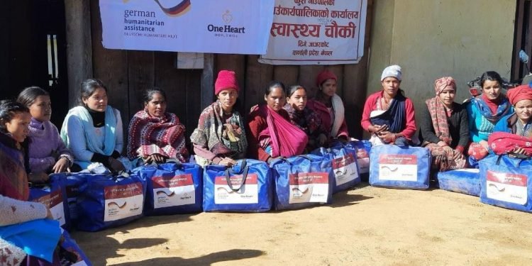Jajarkot quake victims get relief materials