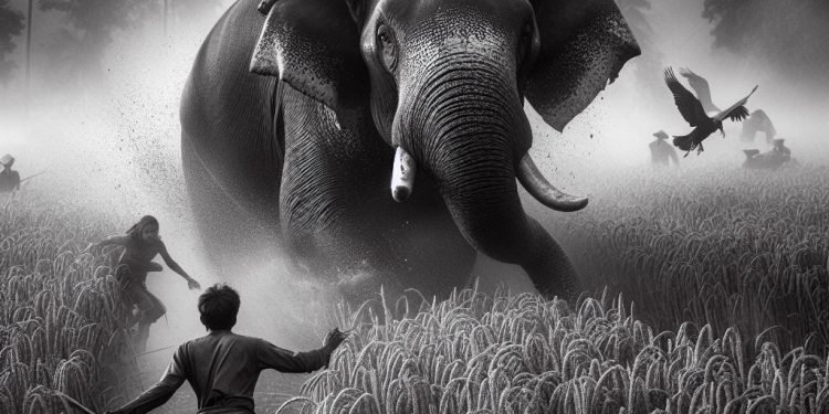 Five hundred wild tusker victims in Jhapa waiting for financial support