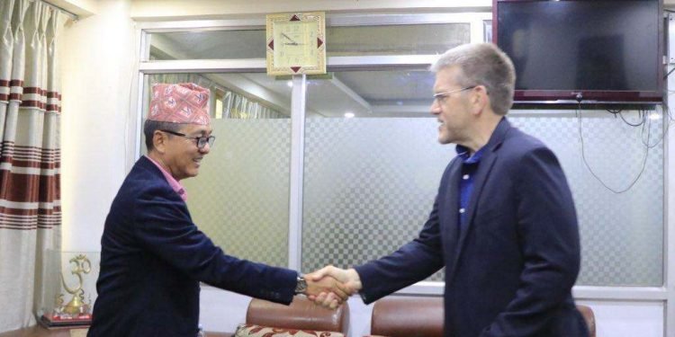 US Ambassador calls on RPP Chair Lingden