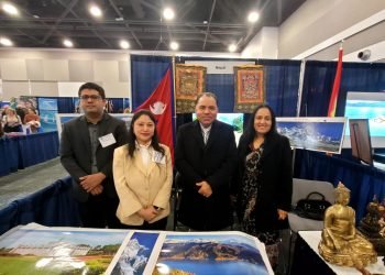Nepali Embassy attends travel show in Ottawa