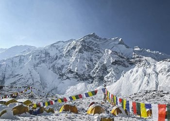 Team of 12 climbers achieve first ascent of Annapurna for spring 2024